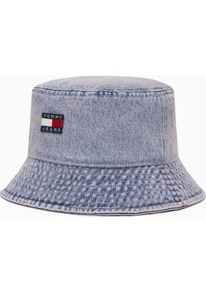 Eskitilmiş Kot Kadın Balıkçı Şapkası