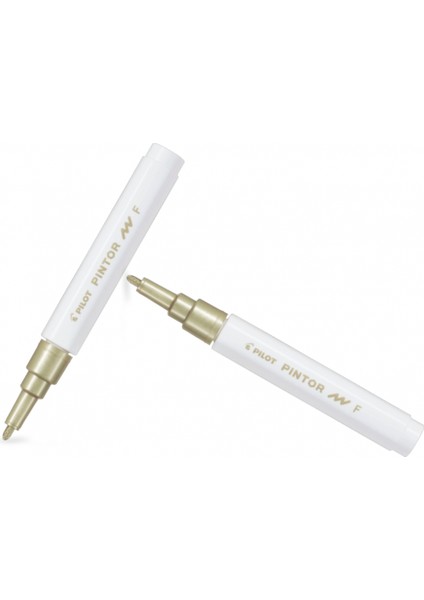 Pılot Pintor (F) Yuvarlak Uç Altın ( Iki Adet )