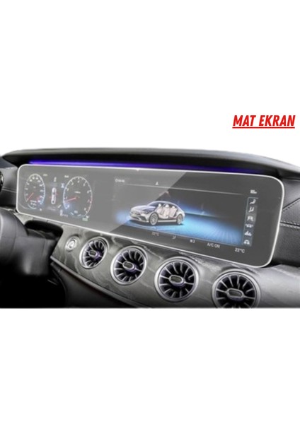 Mercedes Cla 200 2025 Navigasyon ve Bilgi Ekran Uyumlu Mat Ekran Koruyucu