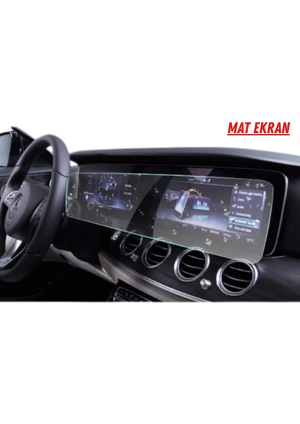 Mercedes Cla 200 2025 Navigasyon ve Bilgi Ekran Uyumlu Mat Ekran Koruyucu modelleri
