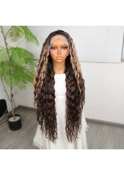 Kahverengi Balköpüğü Işıltılı Fiber Sentetik Tül Peruk fiyatları