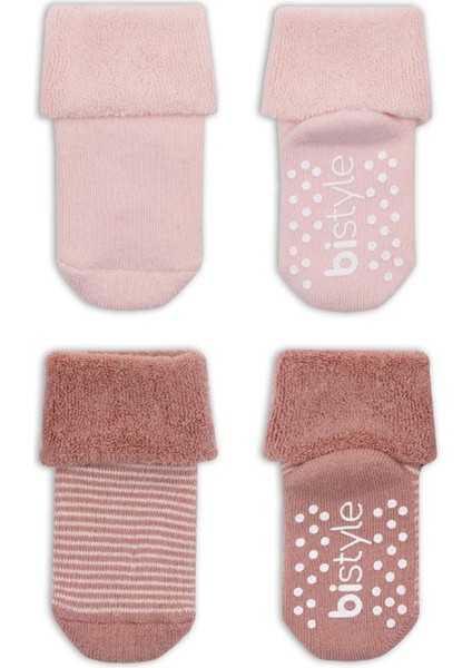 2li Çemberli Kaymaz Havlu Soket Çorap 10503 Pudra Pembe fiyatları