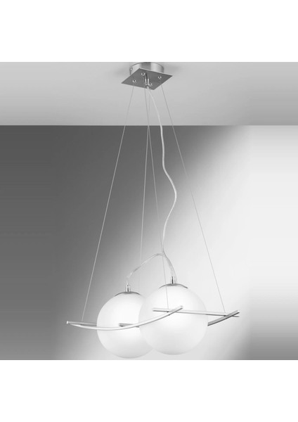 Güney 20'lik Glop Cam Ikili Sıralı Krom Renkli Camlı Sarkıt Avize fiyatları