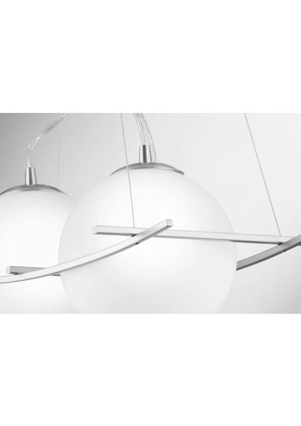 Güney 20'lik Glop Cam Ikili Sıralı Krom Renkli Camlı Sarkıt Avize fırsatları