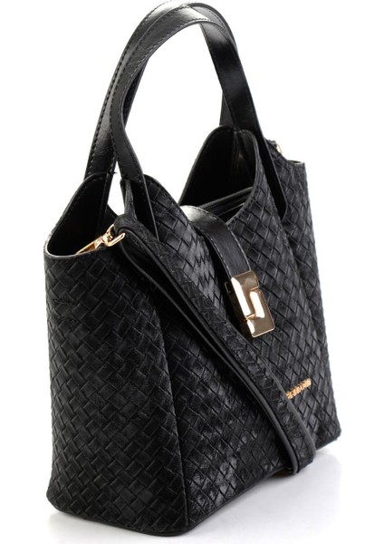 Siyah Kadın Omuz Çantası C06636700071 fırsatları