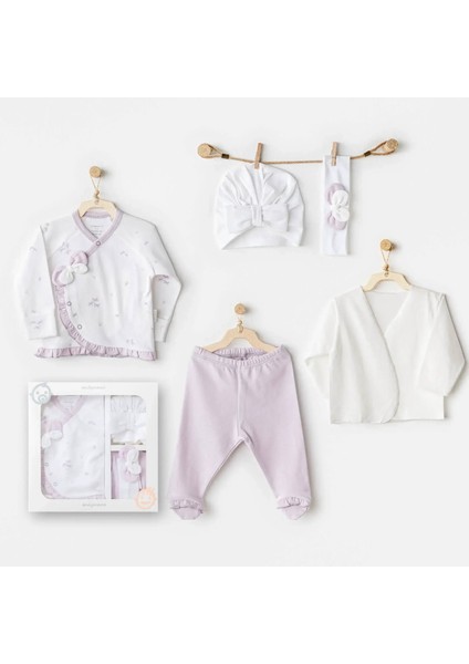 AC25570 Magical Butterfly 5li Hastane Çıkış Seti White