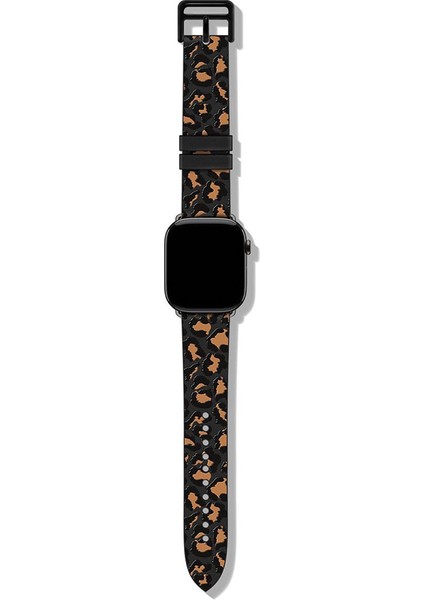 Apple Watch 11-10(42MM) 9-8-7(41MM) 6-5-4-SE(40MM) Uyumlu Gerçek Deri Kordon Kayış