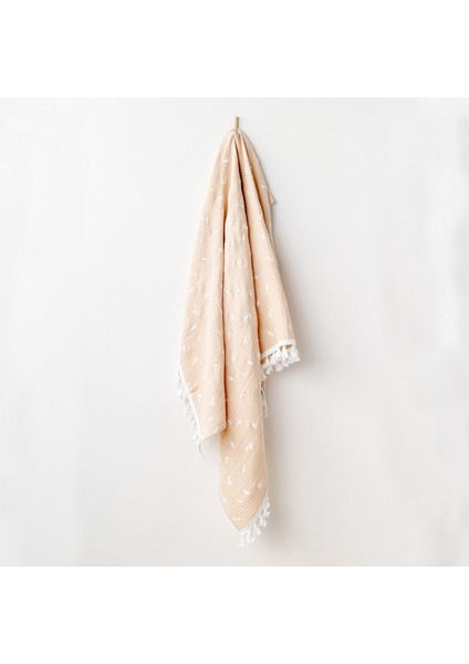 AC24513 Müslin Smil All Day 120X90 Bebek Battaniye Beige