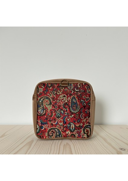 Iran Işi El Yapımı Etnik Desenli Sütlü Kahve Askılı Orta Boy Omuz Çantası fiyatları