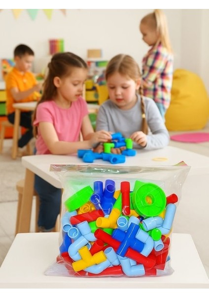 Yaratıcı Boru Inşa Seti – Çocuklar Için Bağlantı Oyunu-Motor Gelişimi Destekleyen LEGO Seti fiyatları