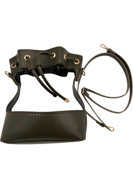 Torba Model Çanta Yapım Aparatı Haki Renk Light Gold Metalli fiyatları