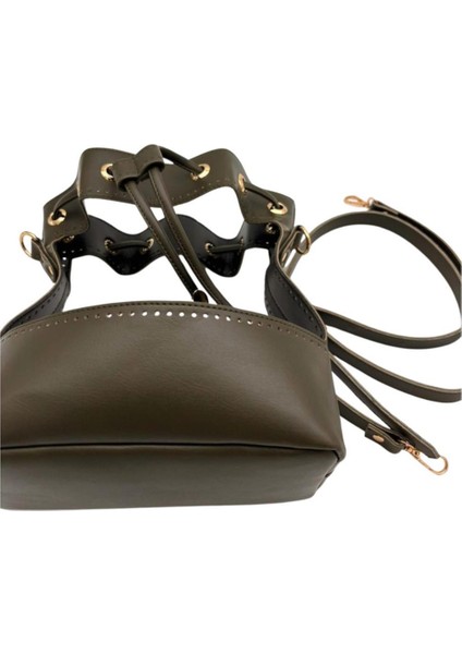 Torba Model Çanta Yapım Aparatı Haki Renk Light Gold Metalli modelleri