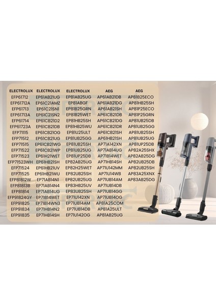 Electrolux 700-800 Serisi Şarjlı Dik Süpürge Ile Uyumlu Sünger Filtre 2li fırsatları