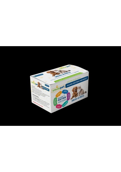 Nano Gümüş Evcil Hayvan Günlük Nano Hijyenik Mendil 15LI