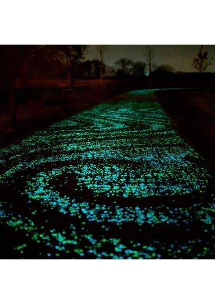 Gece Karanlıkta Işık Vererek Parlayan Dekoratif Çakıl Taşları indirimleri