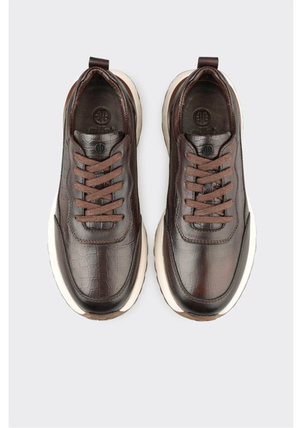 Kahve Deri Erkek Günlük Ayakkabı fırsatları