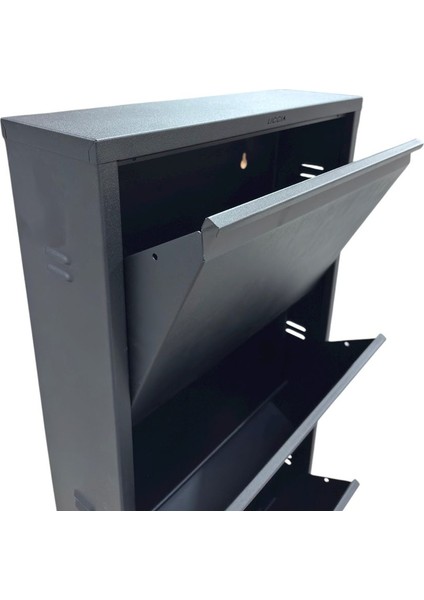 Metal Ayakkabılık 4'lü Siyah indirimleri