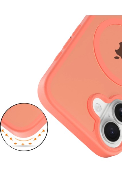 Nrzsnt Joko Apple Iphone 17 Jota Magsafe Kapak - Turuncu modelleri