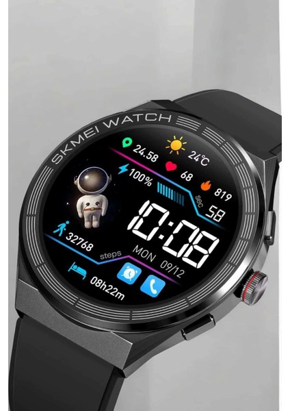 Bluetooth Bağlantılı Akıllı Saat Tüm Telefonlara Uyumlu Değiştirilebilir Kordon