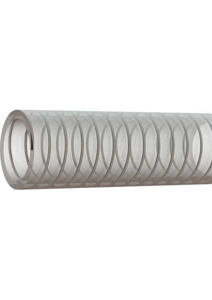 Sertsan 50 mm Şeffaf Çelik Telli Emiş Hortumu 2 Metre