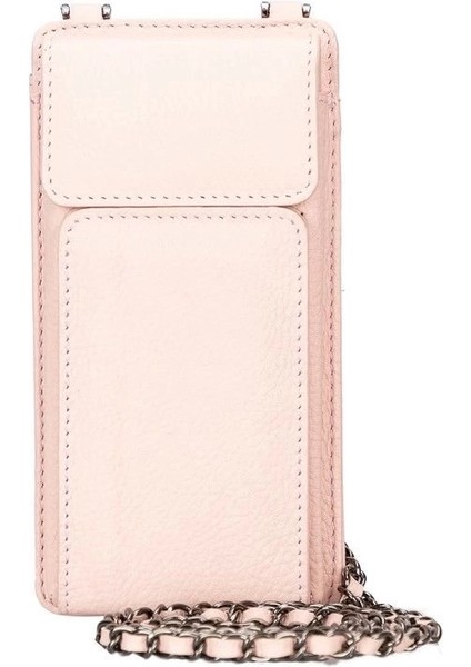 Avjin 6.9 Inch Uyumlu Deri Kılıf Cüzdan Askılı Erc5 Pembe fırsatları