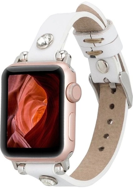 Apple Watch Uyumlu Deri Kordon Visby 38-40-41MM F3 indirimleri
