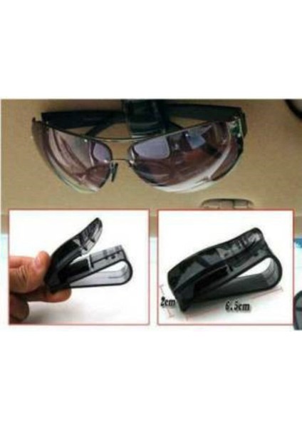 2 Adet Oto Araç Içi Mandallı Güneş Gözlüğü Tutucu Tutma Aparatı fiyatları