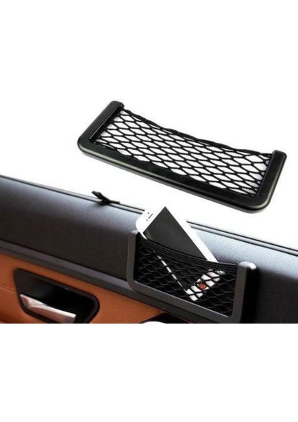 Araç Içi Yapışkanlı Fileli Cepcik Telefon Ruhsat Tutucu Aparat modelleri
