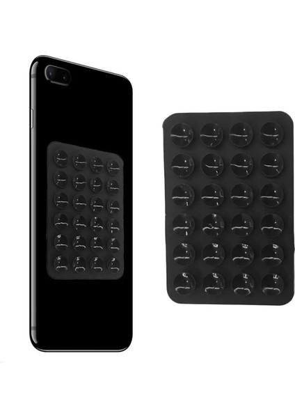 Silikon Vantuzlu Telefon Tutucu Sticker Vakumlu Askı Siyah Silikon Cn fiyatları