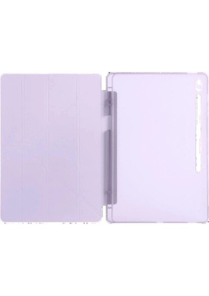 Tab S10 Fe 13.1 Kalemlikli Hugo Tablet Kılıfı - Lila