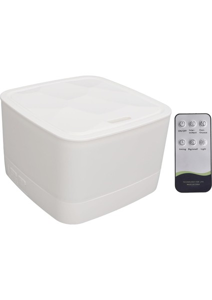 Hava Nemlendirici Kumandalı Buhar Makinesi 7 Renk LED Işıklı 800ML Zaman Ayarlı fırsatları