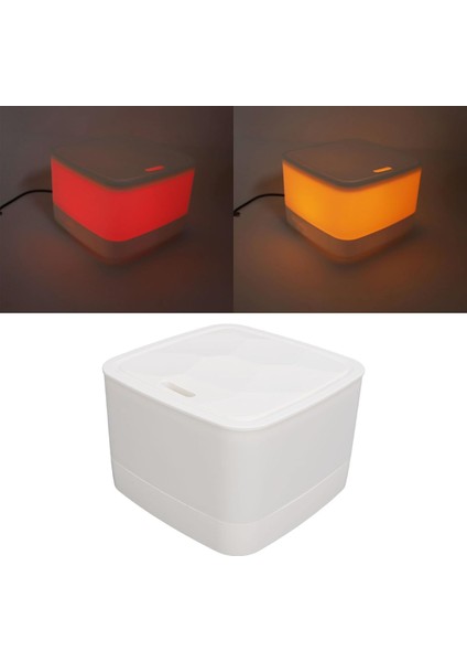 Hava Nemlendirici Kumandalı Buhar Makinesi 7 Renk LED Işıklı 800ML Zaman Ayarlı