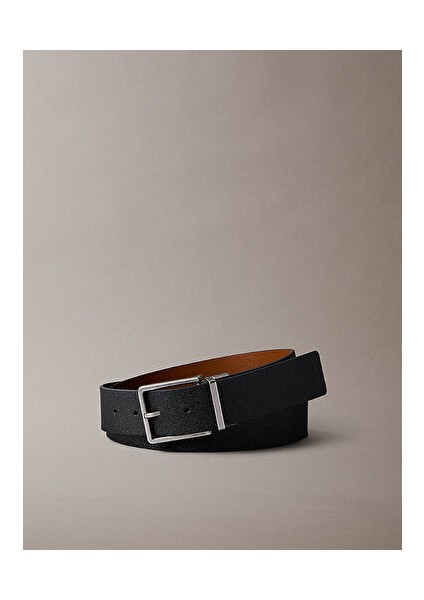 Erkek Siyah - Gümüş Kemer