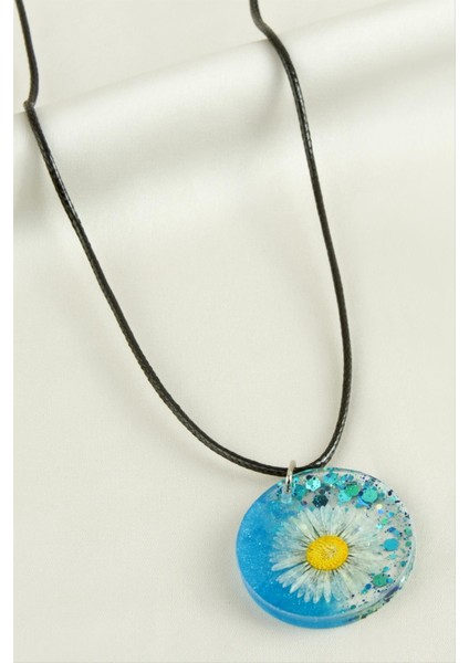 Papatya Epoksi Kolye