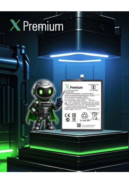 Xpremium Xiaomi Mı Cc9 Uyumlu Batarya Pil Süper Yüksek Kalite 4030 Mah BM4F modelleri