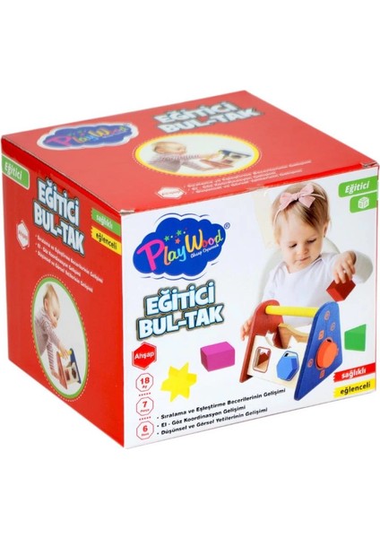 Çocuk 315 -Ony Ahşap Eği̇ti̇ci̇ Bul-Tak