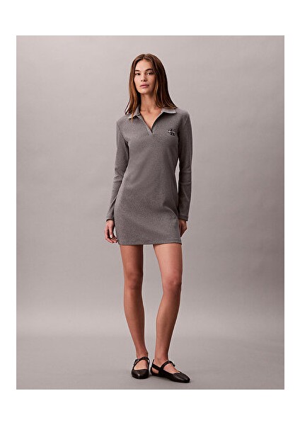 Kadın Gri Elbise