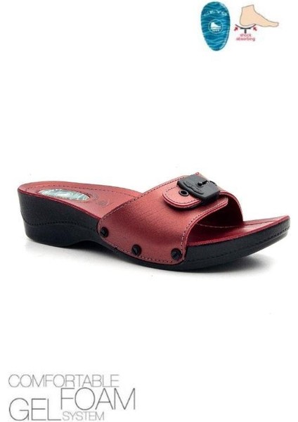 Minelli Topuklu-2 Kadın Topuk Jellli Anatomik Terlik