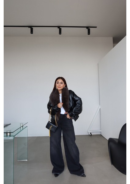 Beli Asimetrik Düğmeli Wideleg Jean fırsatları