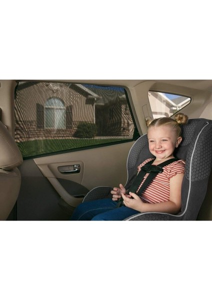 2 Adet Oto Güneşlik Perde Araba Yan Cam Perdesi Önleyici Araç Içi Güneşliği Için Güneş Sinekliği indirimleri