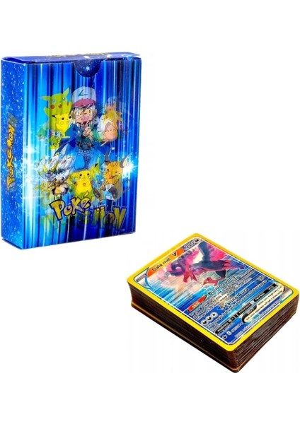 Eğitici Oyuncak Pokemon Starter 3D Oyun Kartları Paketi