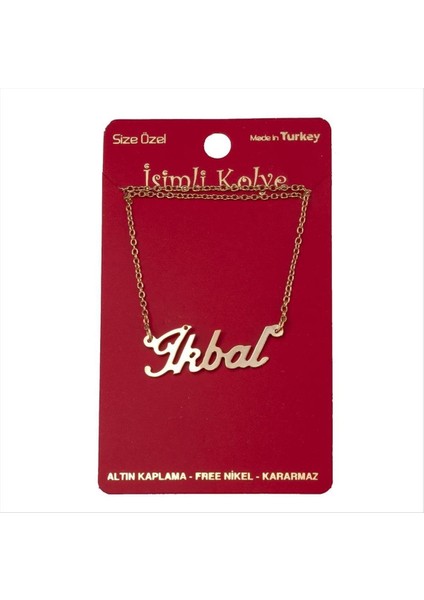 Ikbal Isimli Kolye (Kişiye Özel)