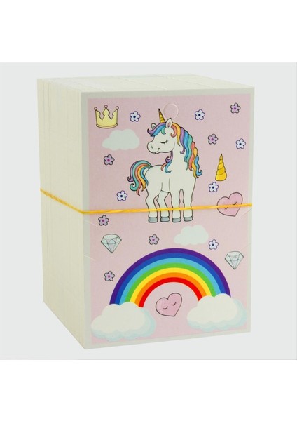 3'lü Unicorn Bileklik Kartı