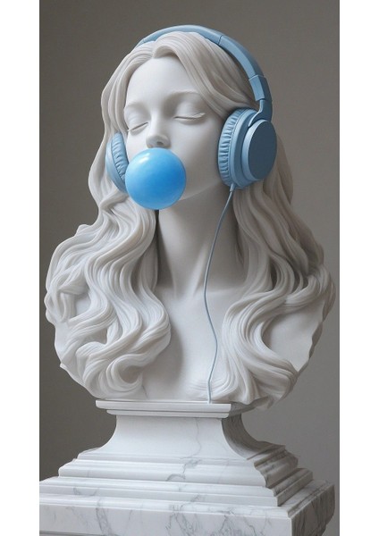 Modern Sanat Heykeli 1 Ev Duvar Salon Güzellik Salonu Ofis Dükkan Dekarasyon Kanvas Tablo fiyatları