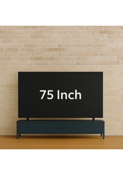 Kendinden Askı Aparatlı Metal Tv Ünitesi 170 cm Büyük Ekran Tv Uyumlu 65" - 75" Inç fiyatları