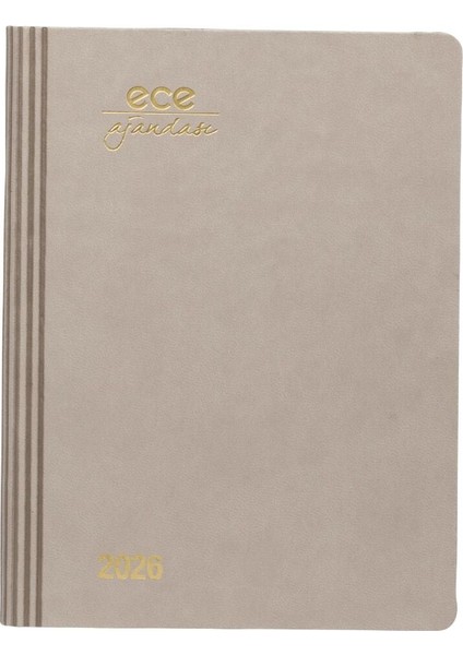 Ajandasi Marmari̇s 2026 Vizon - Günlük Çizgili 12X16