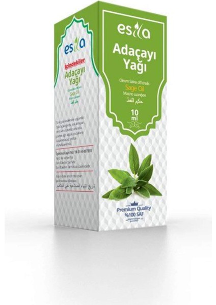 Adaçayı Yağı- Acı Elma 10 Ml.