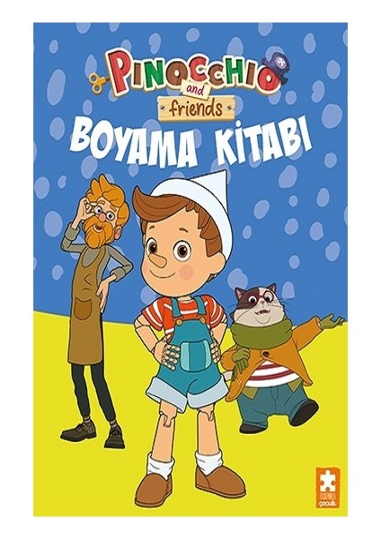 Pinocchio And Friends – Boyama Kitabı 3