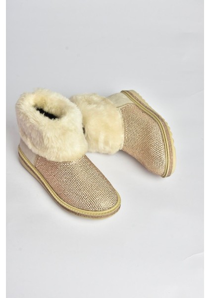 V250014702 Bej Süet Tüylü Kadın Bot fırsatları