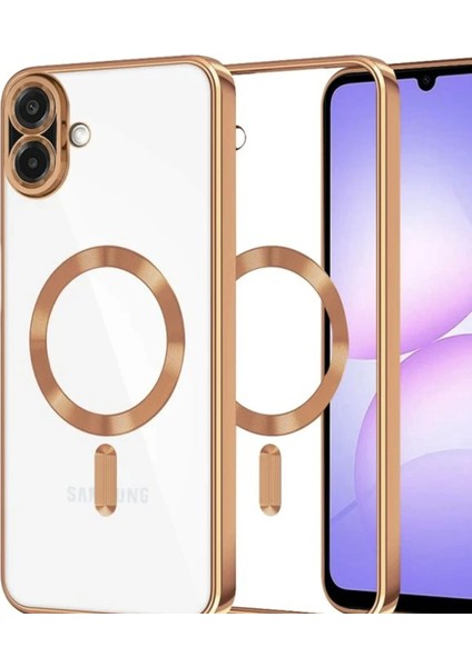 Xmpdby Newface Samsung Galaxy A07 Kross Magneticsafe Kapak - Çöl Titanyum fiyatları